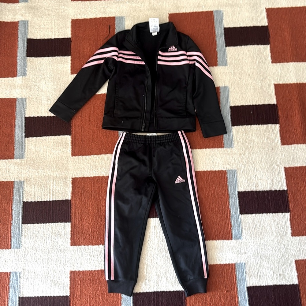 Adidas tracksuit. Kids 4T.